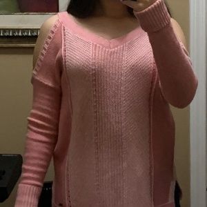 Pink Hollister Sweater long-sleeve youth